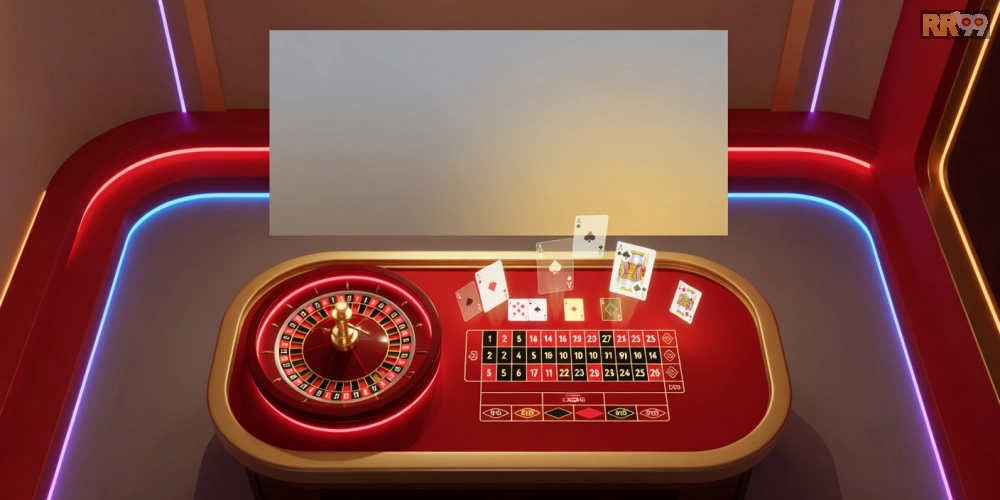 Hình minh họa khái niệm top casino rr99 với giao diện hiện đại và trò chơi hấp dẫn