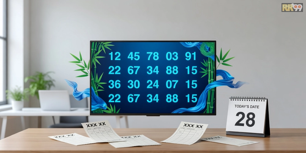 Caption tiếng Việt ngắn gọn 8–16 từ: Hình minh họa khái niệm xổ số miền Bắc rr99 với bảng kết quả rõ ràng